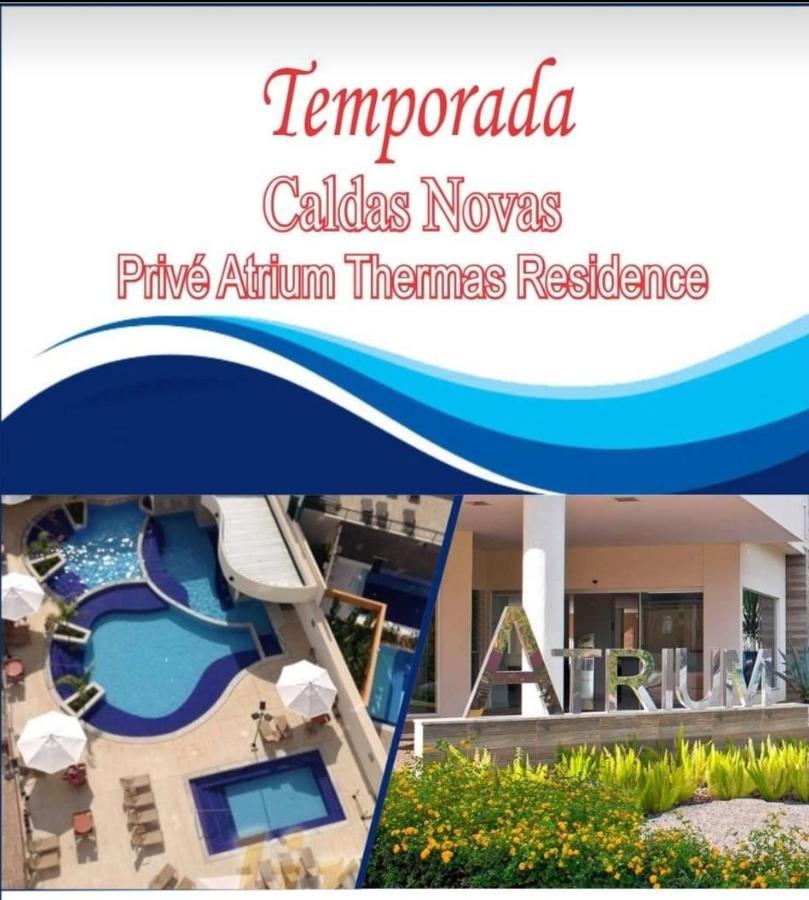 Prive Atrium Thermas Residence Service Caldas Novas Bagian luar foto